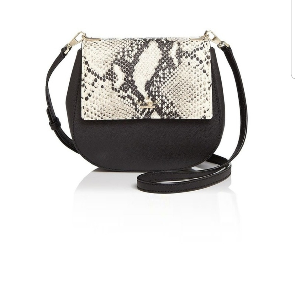 Kate Spade Cameron street birdie small snake skin
